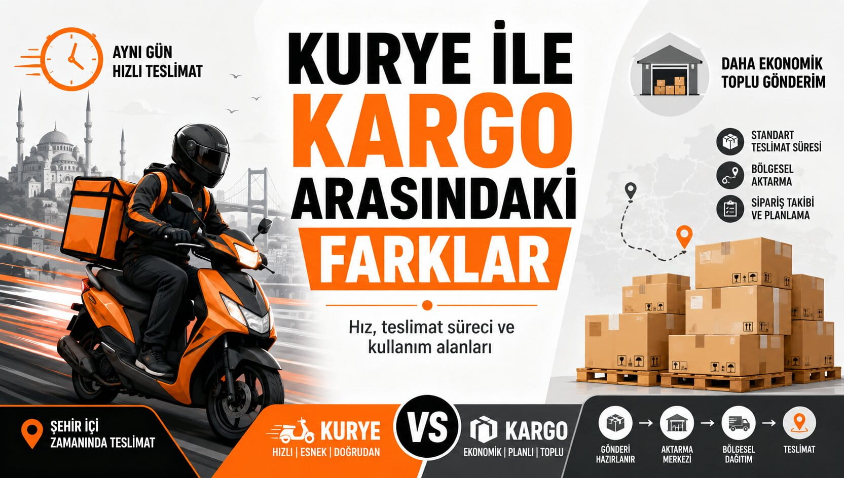 Kurye ile Kargo Arasındaki Farklar Nelerdir?
